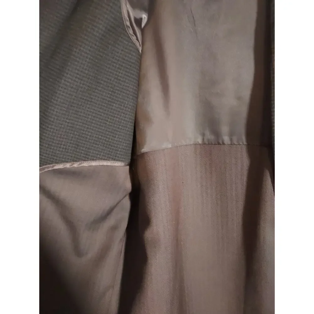 Banana Republic Over Suit Coat Size Large Men's Wool Blend Vintage Classic EUC